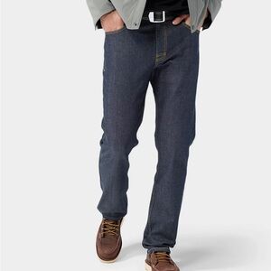 New STIO RIVET STRAIGHT LEG Dark Wash JEANS MENS 32/30